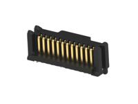 114712-e ERNI 11471 Series Vertical Surface PCB Header, 12 Contact(s), 0.8 mm Pitch, 1 Row, Shrouded
