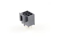 105310-1206 Molex Nano-Fit Series Straight Through Hole PCB Header, 6 Contact(s), 2.5 mm Pitch, 2 Row, Shrouded