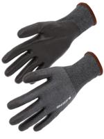 phd18pub10 SINGER SAFETY PHD18PUB Black, Blue, Grey Elastane, High Density Polyethylene, Polyamide Work Gloves, Size 10,