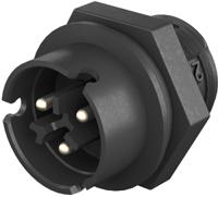 4103240418 Wieland RST 08i2/3 Series Circular Connector, 3-Pole, Male, Panel Mount, 8A, IP66, IP68, IP69