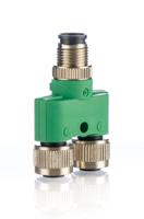 1683468 Phoenix Contact 5 Pole M12 Plug to 5 Pole M12 Socket Adapter