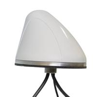 smwg-312-3c3c2c-wht-180 Mobilemark SMWG-312-3C3C2C-WHT-180 Shark Fin Multi-Band Antenna with SMA Male Connector, 4G (LTE), GPS, WiFi (Dual Band)