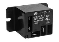 hf105f-4012d1hstf Hongfa Europe GMBH Plug In Power Relay, 12V dc Coil, 40A Switching Current, SPST