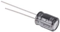 eca1ahg471 Panasonic 470μF Aluminium Electrolytic Capacitor 10V dc, Radial, Through Hole - ECA1AHG471