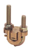 se2-120 MECATRACTION Brass Earth Clamp Max. Conductor Size 2 x 120mm 43mm
