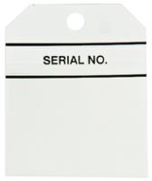 445-3947 RS PRO Pre-Printed Tie Label-Serial No.-. Quantity: 50