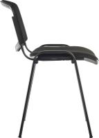625-817 RS PRO Black Fabric Stacking Chair, 140kg Weight Capacity