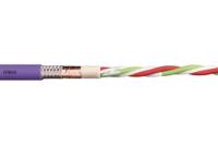 cfbus020 Igus chainflex CFBUS Data Cable, 4 Cores 0.25 mm² 24 AWG, Screened, 25 m, Purple Thermoplastic Elastomer Sheath