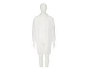 4400ws 3M White Unisex Visitor Coat, S