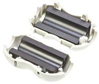 74275812 Wurth Elektronik Openable Ferrite Sleeve, 19 x 19 x 30.3mm, For EMI Suppression, Apertures: 1, Diameter 5mm