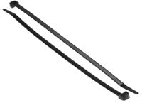 0-320-22 Legrand Cable Tie, 180mm x 4.6 mm, Black Nylon, Pk-100