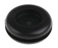 dg-19427 Essentra DG Black PVC 16mm Cable Grommet for Maximum of 12.5mm Cable Dia. DG-19427