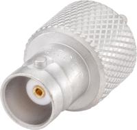 51k107-802n5 Rosenberger, Jack Cable Mount BNC Connector, 50Ω, Crimp Termination, Straight Body