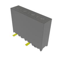ssm-104-l-sv-lc Samtec SSM Series Vertical Surface Mount PCB Socket, 4-Contact, 1-Row, 2.54mm Pitch, SMT Termination