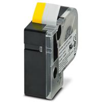 1116138 Phoenix Contact MM-WML 5 (EX10)R C1 YE/BK Adhesive Cable Marker, Yellow, 5mm Cable, for , for THERMOMARK,