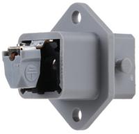932048106-stasei-200 Hirschmann, ST IP54 Grey Panel Mount 2P Industrial Power Plug, Socket, Rated At 16A, 250 V