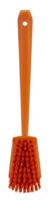 41867 Vikan Hard Bristle Orange Scrubbing Brush, 36mm bristle length, Polyester bristle material