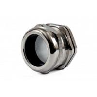 1427bcgpg48 Hammond 1427BCG Series Grey Nickel Plated Brass Cable Gland, PG48 Thread, 37mm min., 44mm max., IP68