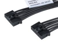 2240891062 Molex 6 Way Female Crimped Terminal to 6 Way Female Crimped Terminal Wire to Board Cable Assembly, 150mm