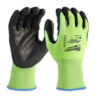 4932479923 Milwaukee Yellow High Performance Polyethylene Glove, Size 9, Polyurethane Coating
