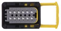 2-1703639-1 TE Connectivity, HDSCS Automotive Connector Socket Black, Grey Cable Mount 12 Way, Crimp Termination