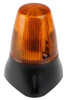 leda100-02-01 Moflash LEDA100 Series Amber Buzzer Beacon, 20 → 30 V, IP65, Surface Mount, Wall Mount, 80dB at 1 Metre