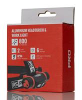 255-4200 RS PRO LED RSPRO-H54R Head Torch 800 lm, 100 m Range