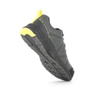 6322-6 S.24 KOMET S1P Unisex Black, Grey, Yellow CROSSFIBRE Toe Capped Safety Trainers, UK 6, EU 40
