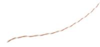 611-7974 RS PRO Type T Thermocouple Cable/Wire, 50m, Unscreened, PFA Insulation, +260°C Max, 1/0.2mm