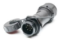 304-733 RS PRO Industrial Circular Connector, 6 Contacts, In-Line, SY13 Connector, Socket, Male, IP67, SY13 Series