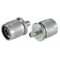 axa-nmsf L-Com Straight Coaxial Adapter N Plug to SMA Socket 6GHz