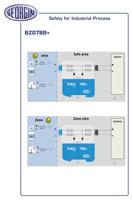 bzg788plus GEORGIN 1 Channel Double Zener Barrier, ATEX