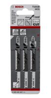 2608630557 Bosch, 9 Teeth Per Inch Wood 75mm Cutting Length Jigsaw Blade, Pack of 3