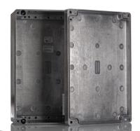 1590z235 Hammond 1590Z Series Clear Die Cast Aluminium Alloy Enclosure, IP68, IK08, 332 x 232 x 111mm