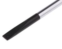 aef4x75 Facom Slotted  Screwdriver, 4 mm Tip, 75 mm Blade, 168 mm Overall