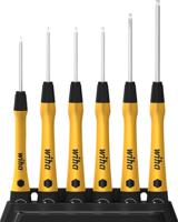 43708 Wiha Torx Precision Screwdriver Set, 6-Piece, ESD-Safe