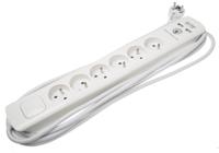 146-6749 RS PRO 5m 6 Socket Type E - French Extension Lead, 250 V