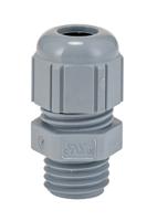 53111100 Lapp SKINTOP Series Grey Polyamide Cable Gland, M12 Thread, 15mm min., 16.6mm max., IP69