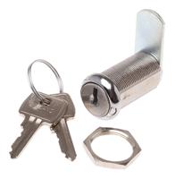 1342032 Euro-Locks a Lowe & Fletcher group Company Stainless Steel Camlock, 32mm Panel-to-Tongue, 19.1 x 16.6mm Cutout, Key