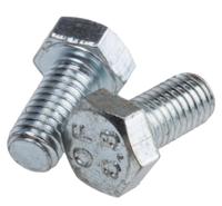 917-2814 RS PRO Bright Zinc Plated Steel, Hex Bolt, M5 x 10mm