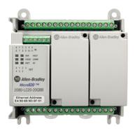 2080-lc20-20qwb Allen Bradley Micro820 Series PLC CPU for Use with Bulletin 2080, Relay Output, 12-Input, Analogue, DC Input