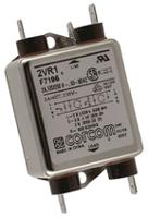2vr1 TE Connectivity, Corcom R 2A 250 V ac 50/60Hz, Flange Mount RFI Filter, Fast-On, Single Phase