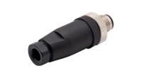 rnd-205-01201 RND Connector, 4 Contacts, Cable, M12 Connector, Plug, Male, IP67, RND 205 Series