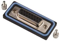 sdb-15pffs-sl8001 Amphenol Industrial SDB 15 Way Panel Mount D-sub Connector Socket