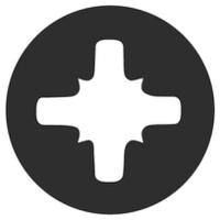 1212595 Phoenix Contact Pozidriv Screwdriver Bit, PZ2 Tip