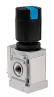ms4-lr-14-d6-as Festo G 1/4 Pneumatic Regulator - 0.3bar to 7bar, 1/4in, 14bar max. input, 529417