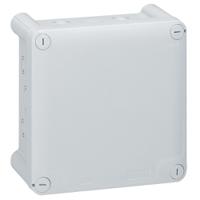 0-920-34 Legrand Plexo Series Grey Plastic Junction Box, IK07, IP55, 130 x 130 x 74mm