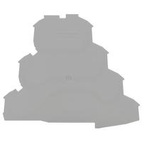 2002-4191 WAGO TOPJOB S Series End and Intermediate Plate for Use with DIN Rail Terminal Block, IECEx