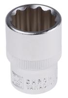 830-4127 RS PRO 1/2 in Drive 20mm Standard Socket, 12 point