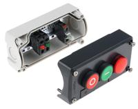 xald363g Schneider Electric Spring Return Enclosed Push Button, Polycarbonate, I, O, IP66, IP67, IP69K